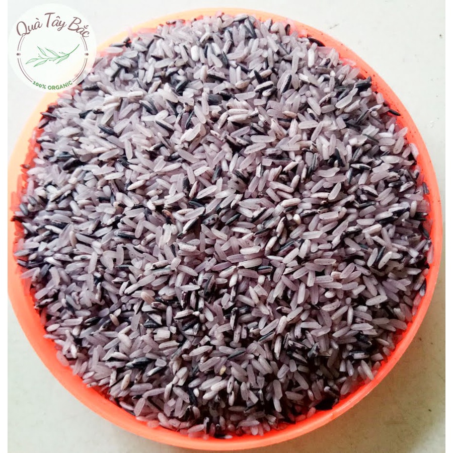 Gạo tẻ Nương Tím- Gạo tẻ mèo Đặc Sản Tây Bắc