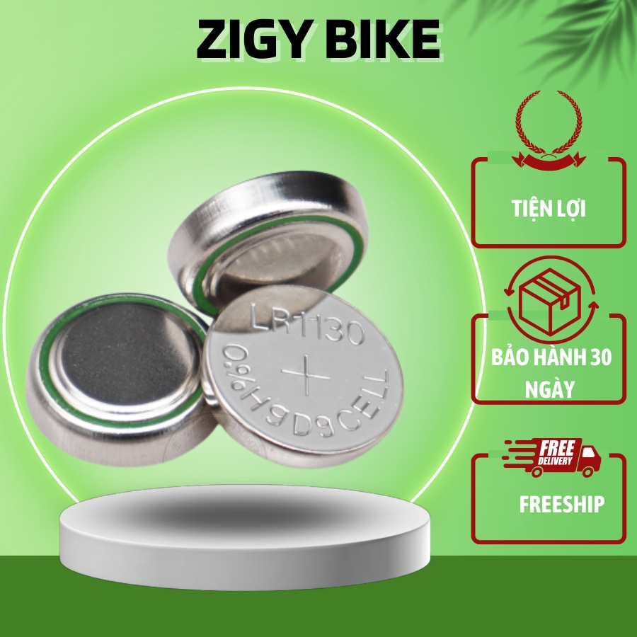 Pin cúc áo lr1130 ag10 389a 1.5v ZIGY BIKE chất lượng cao