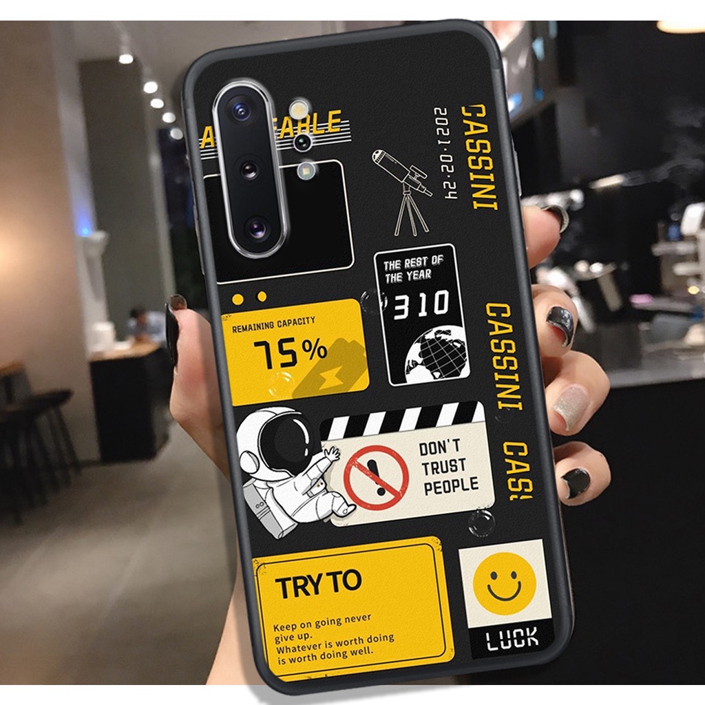Ốp Lưng SamSung NOTE 10 - Samsung NOTE 10 PLUS , In hình Astronuats Chibi cực đẹp.