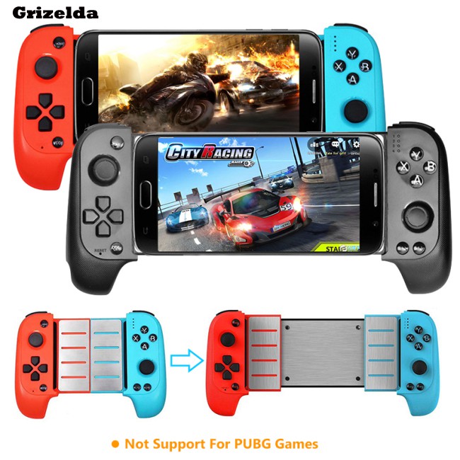 Wireless Bluetooth Game Controller Telescopic Gamepad Joystick for Samsung Xiaomi Huawei Android Phone PC