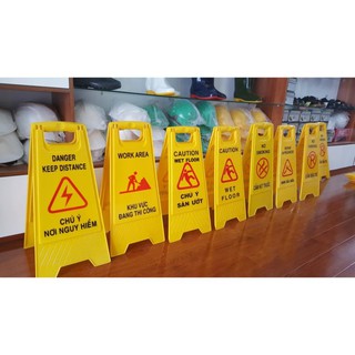 Biển cảnh báo sàn dạng gấp chữ A