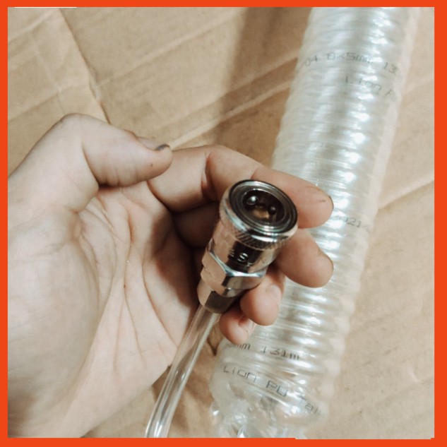 Combo dây hơi xoắn 6-9-12m + xì khô, hàng Việt Nam chất lượng cao