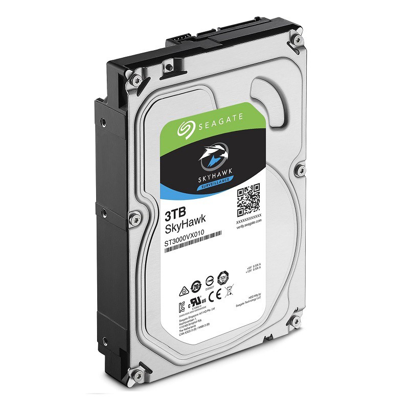 Ổ cứng HDD Seagate 3TB Camera Skyhawk - ST3000VX009 - 5900 rpm - TCN Chính hiệu - 64MB cache - Hàng Chính Hãng