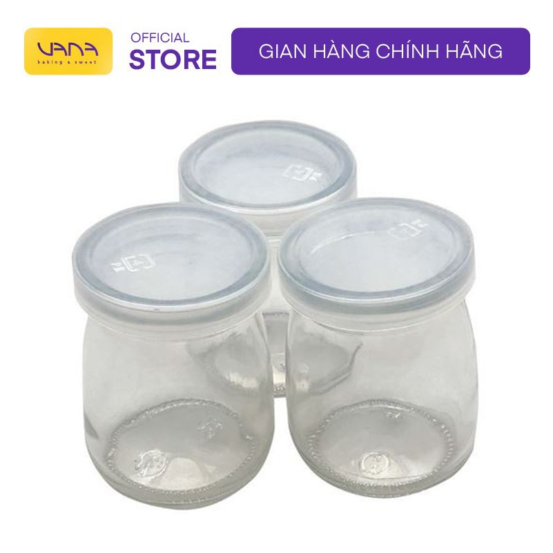 HŨ SỮA CHUA PUDDING THỦY TINH 100ML GIÁ TỐT NHẤT THỊ TRƯỜNG