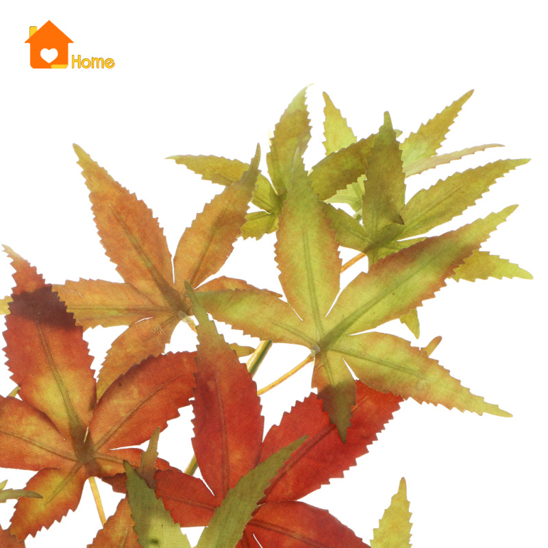 [Love_Home]Simulation Artificial Maple Leaves Leaf for Home Wedding Floral Decor 02