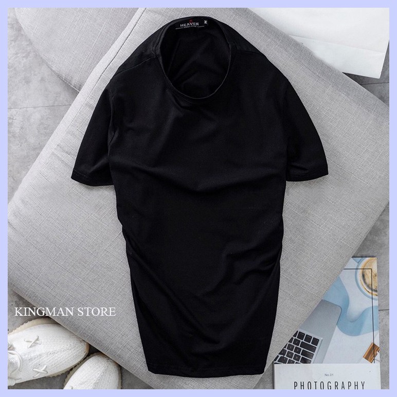 Áo Thun Nam Cổ Tròn Chất Liệu Cotton Cao Cấp, Áo Phông Nam Nhiều Màu Co Dãn Thoáng Mát Không Nhăn Không Xù