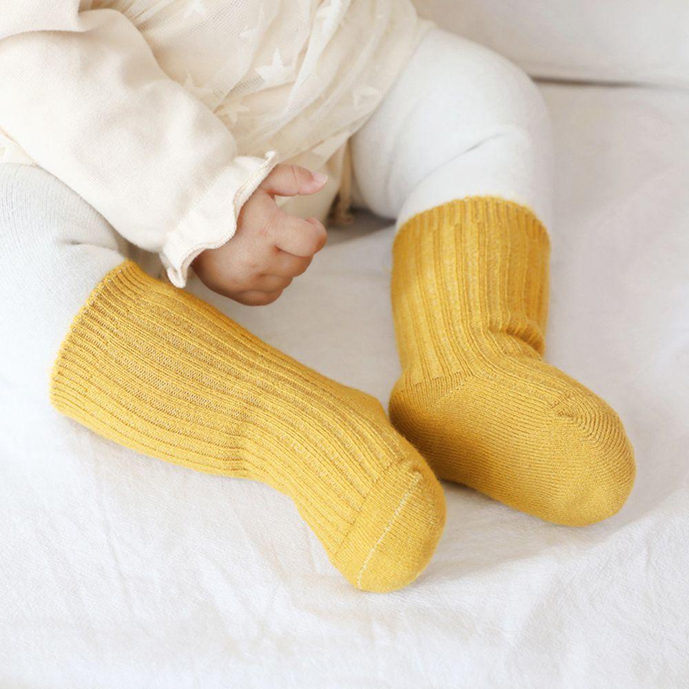 MIHAN1 Tất Cotton Mềm Mại Xinh Xắn Cho Bé Tập Đi