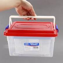Bộ 3 Hộp Đựng Thực Phẩm Cao Cấp Có Tay Cầm Tiện Lợi 2172 HSL - Nhiều Size