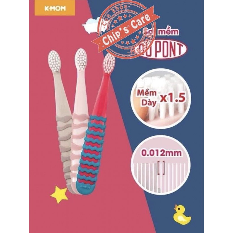 Bàn chải đánh răng K-mom cho bé