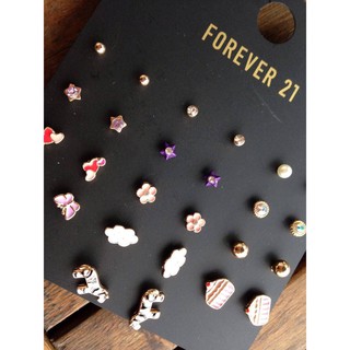 Set khuyên tai hoa nhí - Forever 21