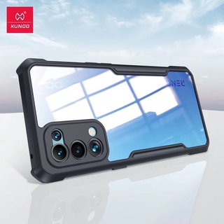 Oppo Reno 5 pro Ốp lưng Chính hãng xundd cho Reno5 chống sốc không ố vàng màu đen mặt lưng trong suốt