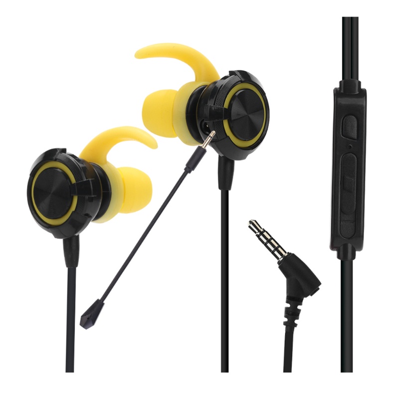 Tai Nghe Nhét Tai Jack 3.5mm Có Micro Âm Thanh Stereo Sống Động