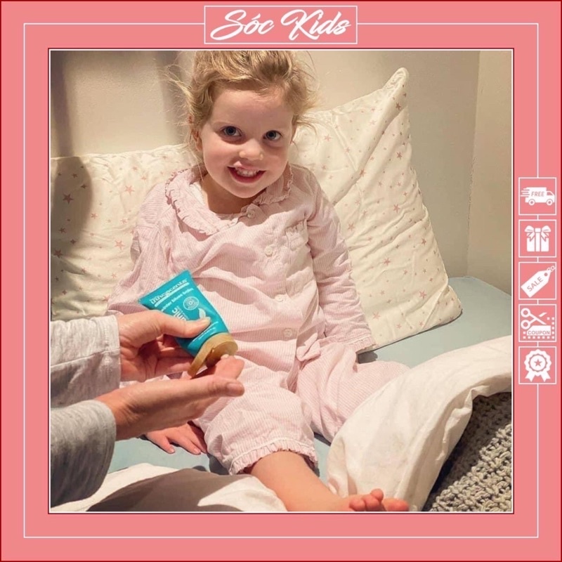 Kem Bôi Ấm Ngực Hữu Cơ Organic  Little Innoscents Úc 75ML Phòng Cảm Lạnh Cho Bé 0 Tháng -CHUẨN ÚC | DATE XA | SÓC KIDS