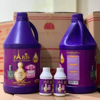 Nước giặt PaRis LaBiDo ánh dương( combo 2 can kèm 2 chai nhỏ)