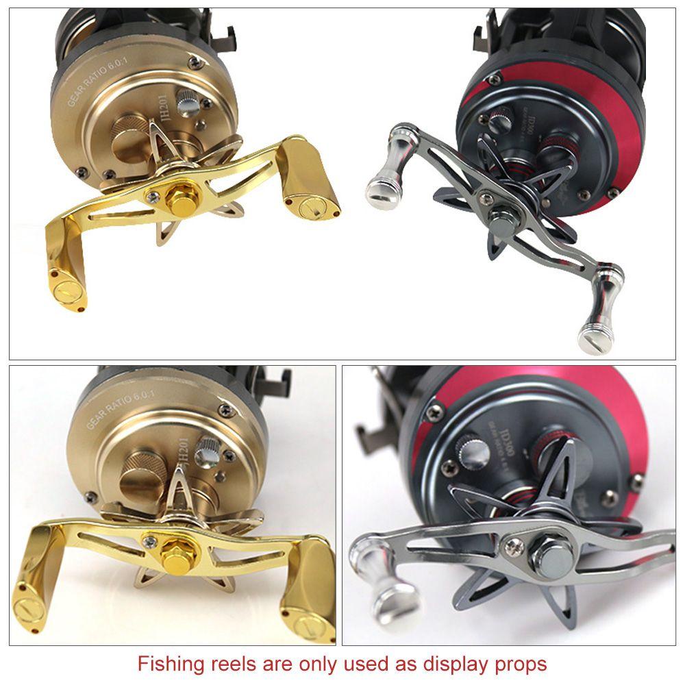 Tay Quay Máy Câu Cá Kim Loại Mịn Màng Phong Cách Mới