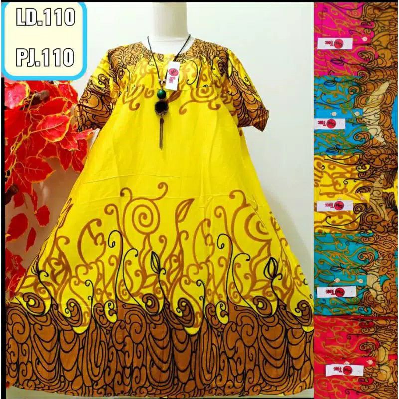 Tato MOTIF BATIK House Đầm/ Đầm hình ngôi nhà dù/ mèo con ngực BUSUI