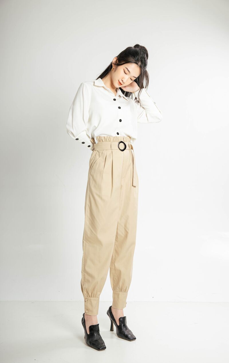 CCHAT Quần baggy cạp bèo đai rời | BigBuy360 - bigbuy360.vn