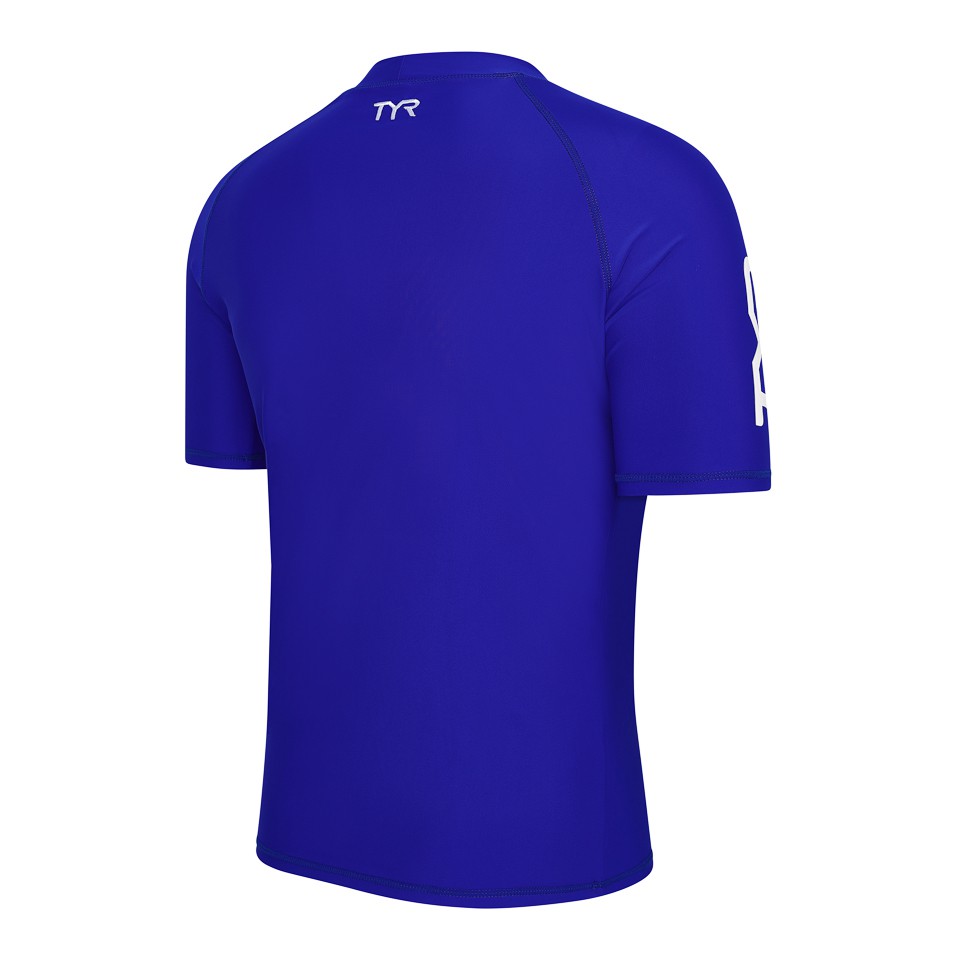 Áo bơi tay ngắn chống nắng TYR Short Sleeve Rashguard