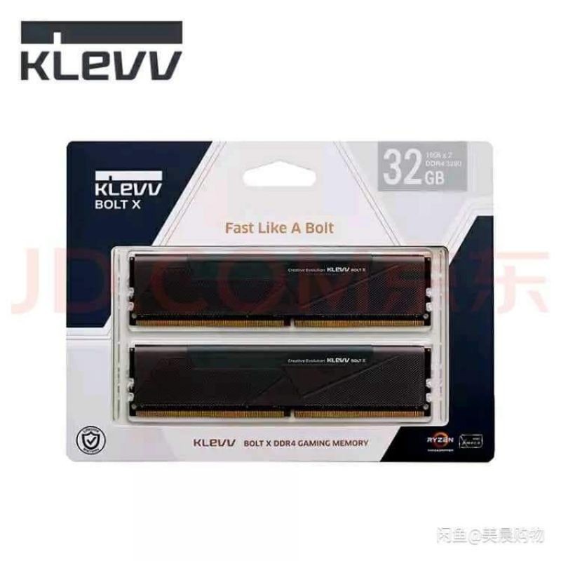 RAM KLEVV 8GB 16GB Bus 3200 cho CPU AMD RYZEN. Bolt X 16GB 3200Mhz DDR4 (2x8GB) KM4Z8GX2A-3200-16-18-18-38-R | BigBuy360 - bigbuy360.vn