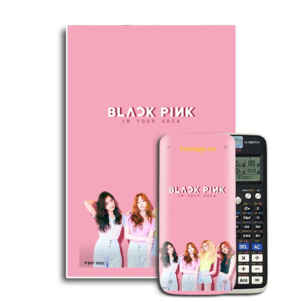 Decal trang trí máy tính Casio/Vinacal Fans BlackPink 002