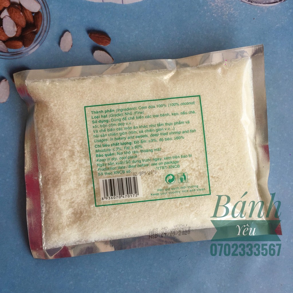 Cơm dừa sấy khô Định Phú Mỹ 200g - hạt nhỏ - PL99