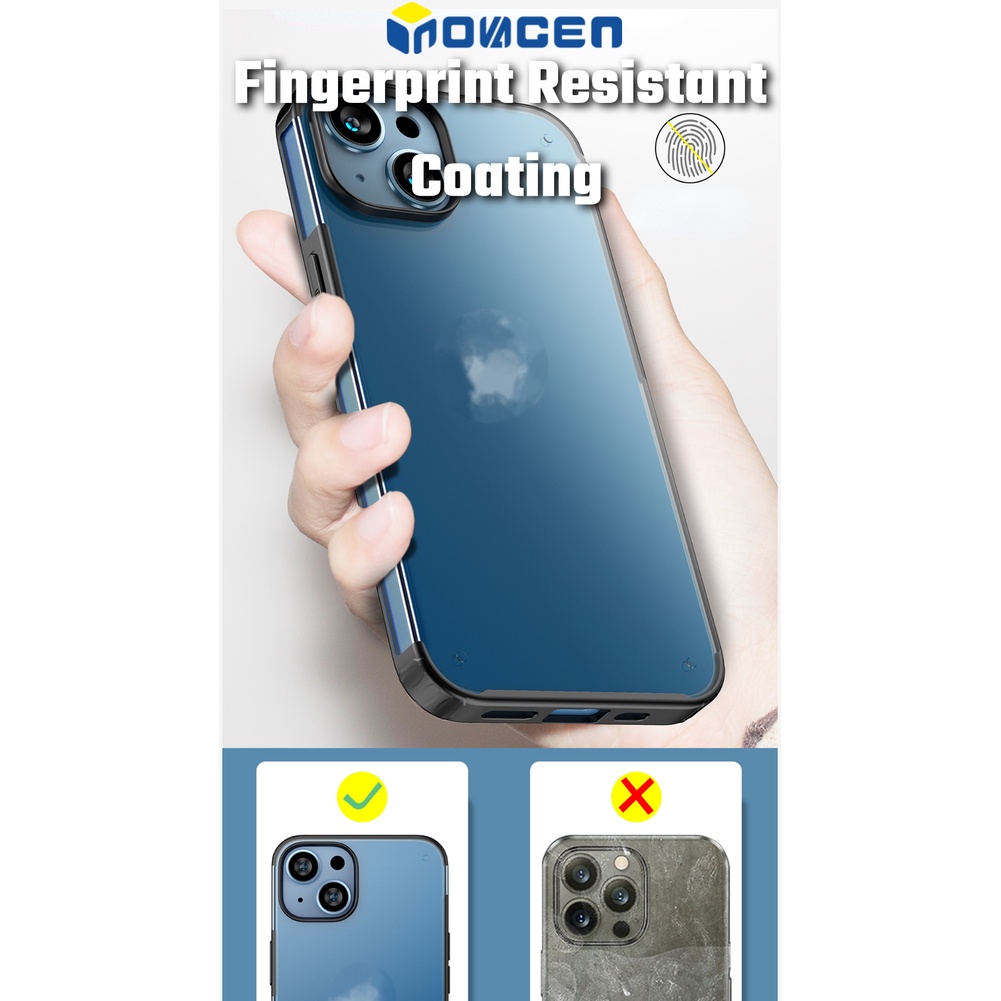 Inovagen Ốp Điện Thoại Từ Tính Chống Sốc Cho Iphone 13 14 15 pro max