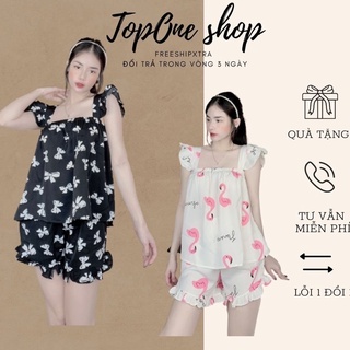 set bộ 2 dây , bộ ngủ mặc ở nhà chất lụa siêu đẹp