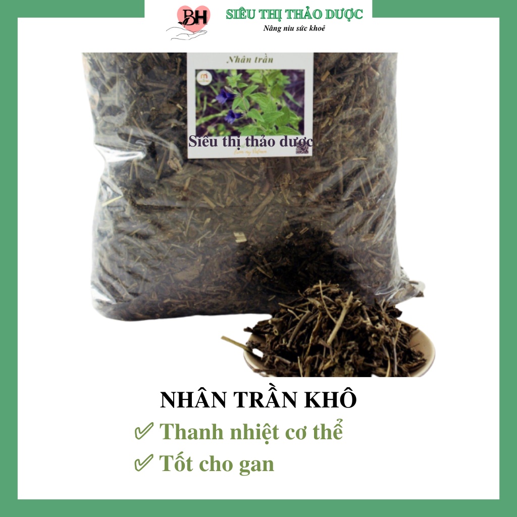 Nhân Trần Khô Thanh Nhiệt, Giải Độc, Mát Gan Hàng Chuẩn Loại 1