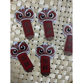 Sticker lân Trang trí Tết Nhâm dần 2022