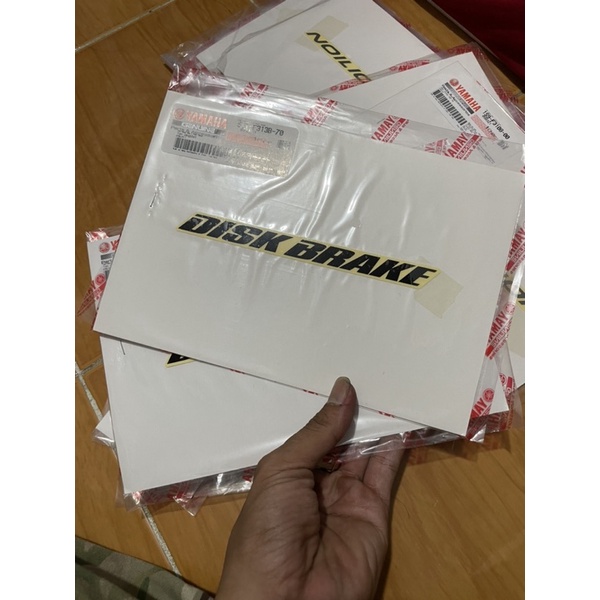 tem disk brake dán chân phuộc chính hãng yamaha