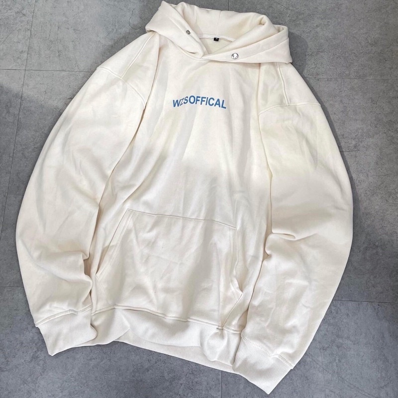Áo hoodie mũ ABC cúc bấm siêu hot nỉ ngoại lót bông ấm (annstore_ảnh thật)