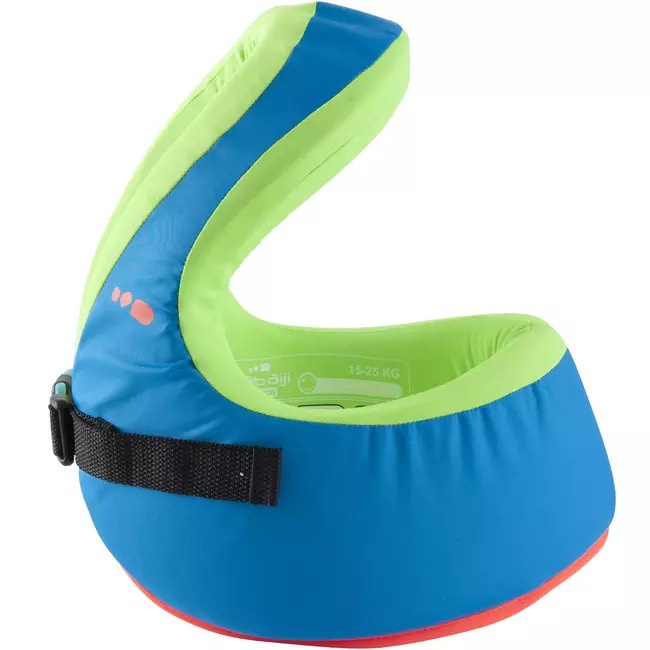 Áo phao bơi SWIMVEST 15-25kg, 25-35kg - Xanh dương Xanh lá MIRILIK DECA