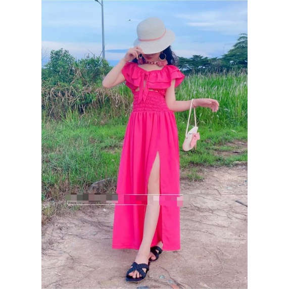 Đầm xòe bé gái