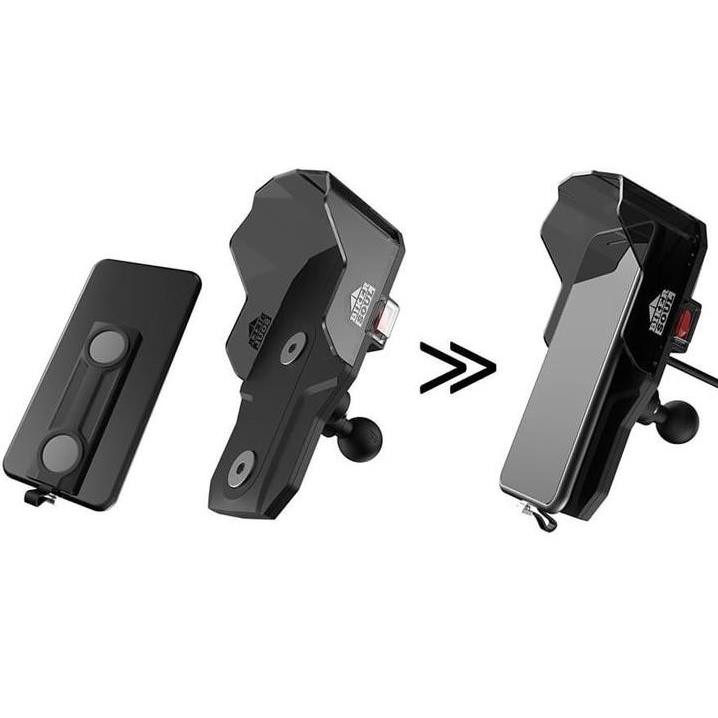 Bán Sỉ Giá Đỡ Điện Thoại Xe Máy Magfit Bikersoul FREE SHIP