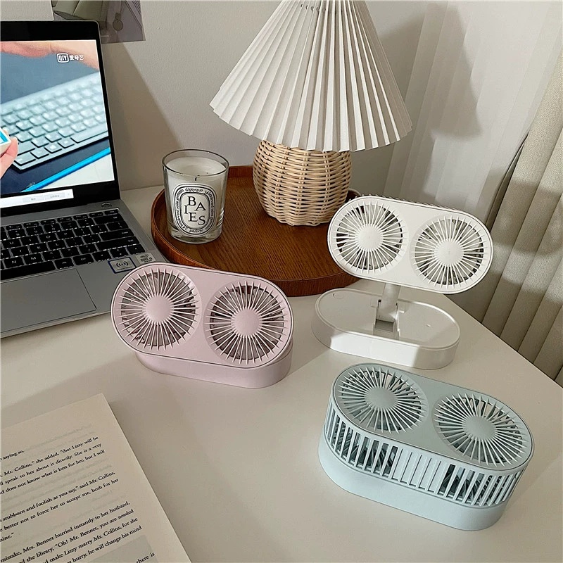 Quạt tích điện mini gấp gọn 3 chế độ FY050 cầm tay