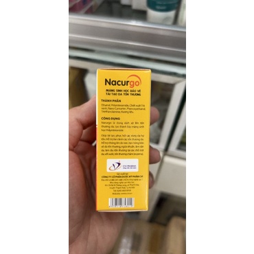 ✅ [Chính Hãng] NACURGO [Chai 12ml-30ml] 200 lần xịt Dung Dịch Xịt Tạo Màng Sinh Học, Bảo Vệ Da Tổn Thương