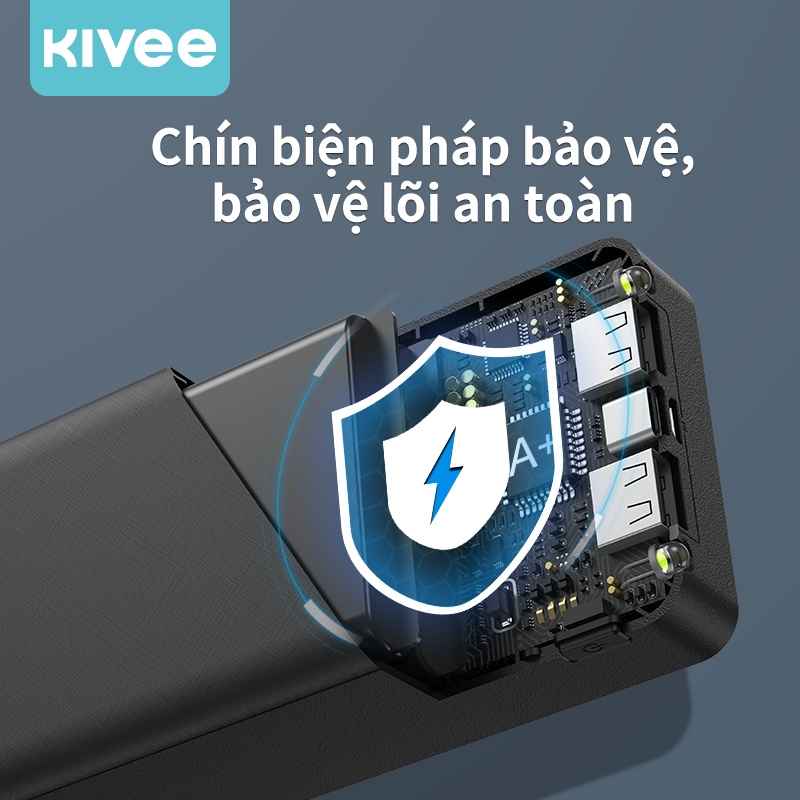 Pin Sạc Dự Phòng BASIKE PT303 30000mAh 2 * Đầu ra USB cho iPhone Huawei Samsung