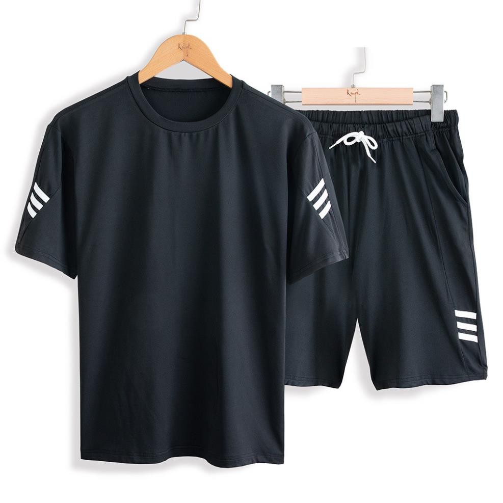 Bộ thể thao nam ROUGH CoolFit chất thun co Giãn, năng động mùa Hè, 4 màu trẻ trung *