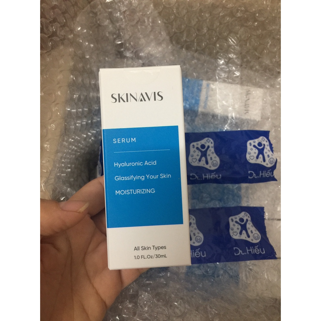 Tinh Chất Cấp Ẩm SKINAVIS Serum Hyaluronic B5 Giúp Da Căng Bóng Mịn Màng