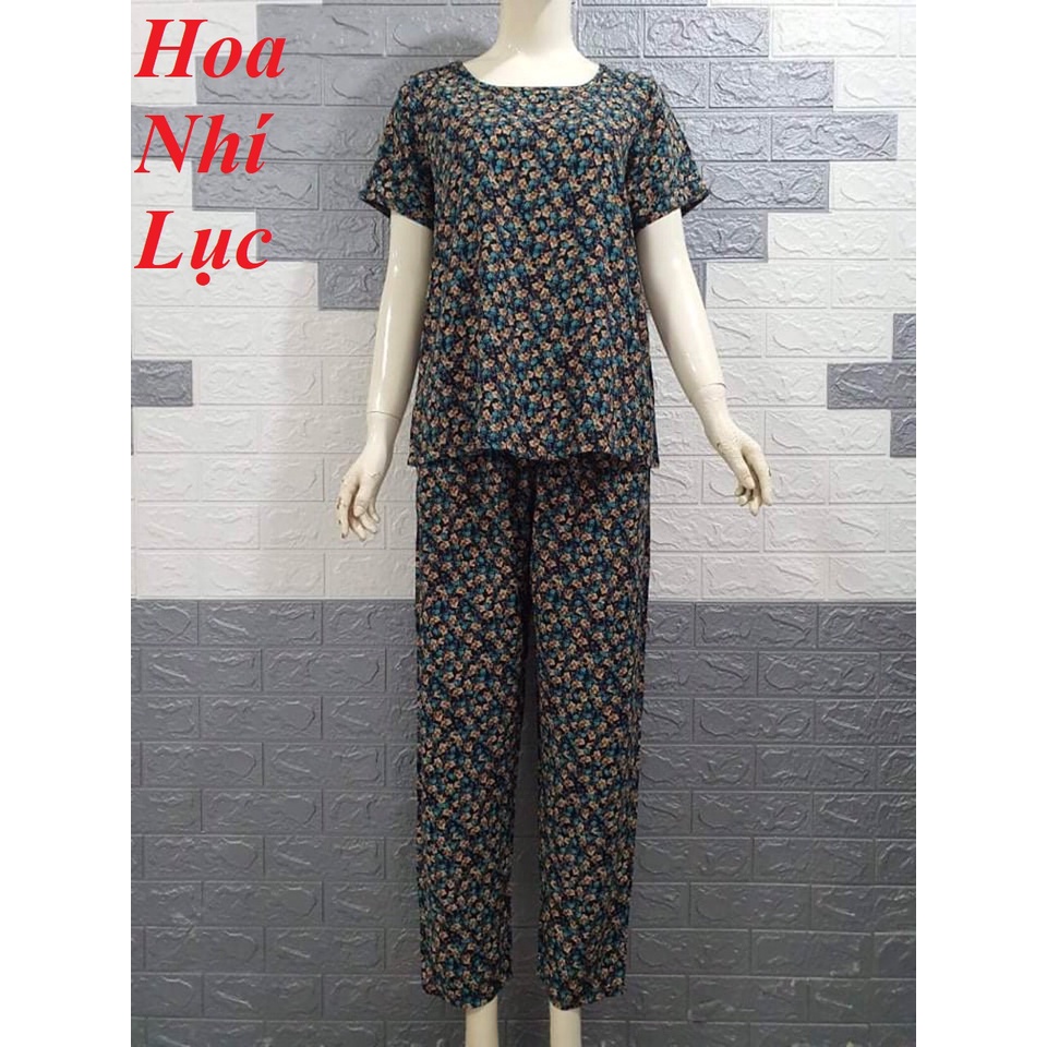 COMBO 3/4/5 bộ Trung Niên Đồ bộ mặc nhà Tôn Lanh NHUNG cao cấp Big Size ShopThanhThanh 0377529486