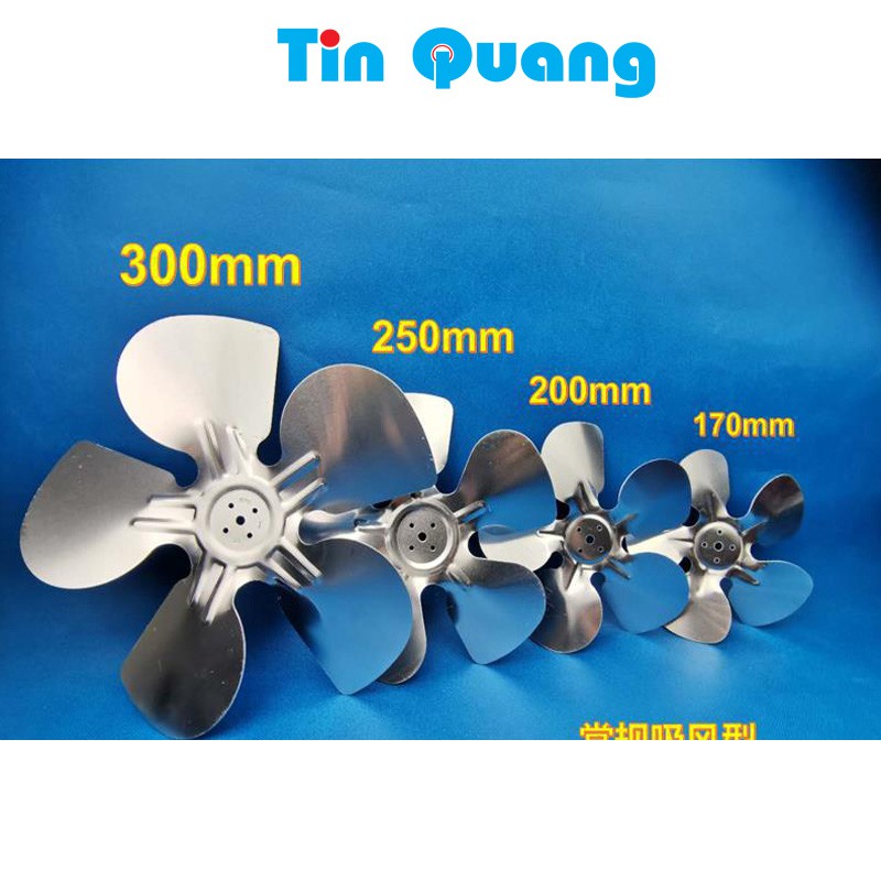 Cánh quạt nhôm tủ lạnh 20cm  25cm  30cm