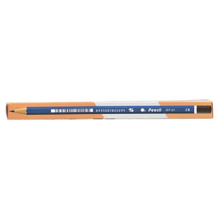 Bút chì gỗ 2B thân lục giác 𝑻𝒉𝒊𝒆̂𝒏 𝑳𝒐𝒏𝒈 GP-01