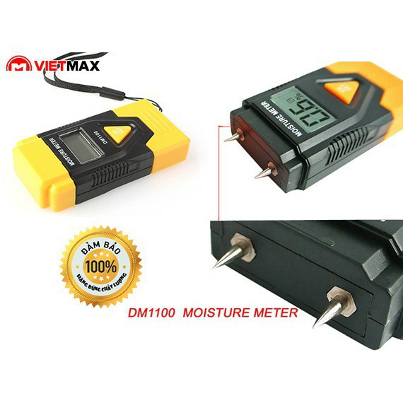 máy đo độ ẩm, tường ,gỗ DM-1100