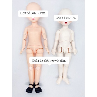 QUẦN ÁO ĐẦM CHO BÚP BÊ BJD 30CM (không kèm búp bê)