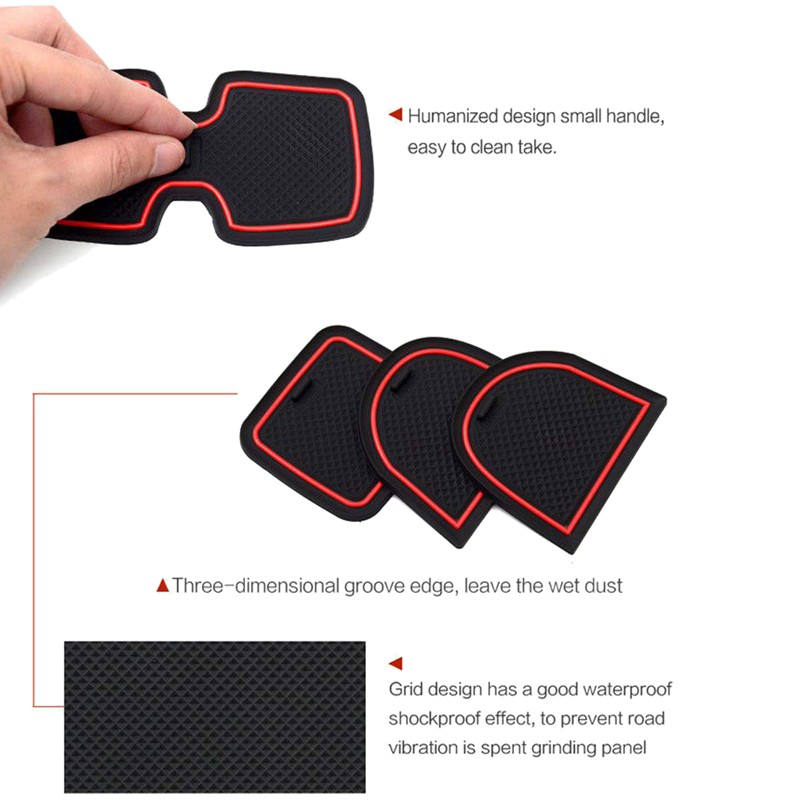 Bộ 12 Miếng Cao Su Chống Trượt Cho Xe Suzuki Swift 2018