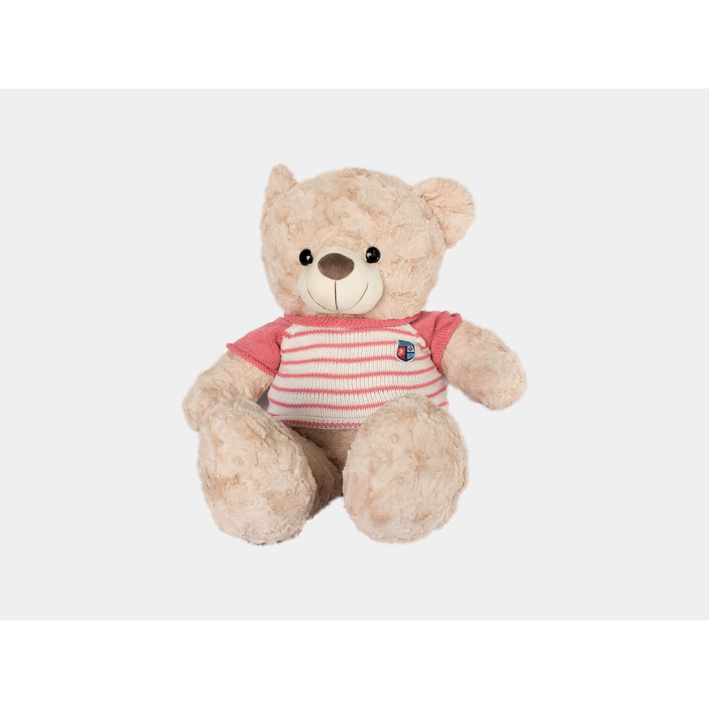 [CHUYÊN SỈ GIÁ SỐC]  Gấu bông Teddy Kem Áo Len Sọc Hồng 1m5 Dễ Thương [ DIABRAND ]