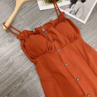 Váy 2 dây maxi hở lưng xinh xắn