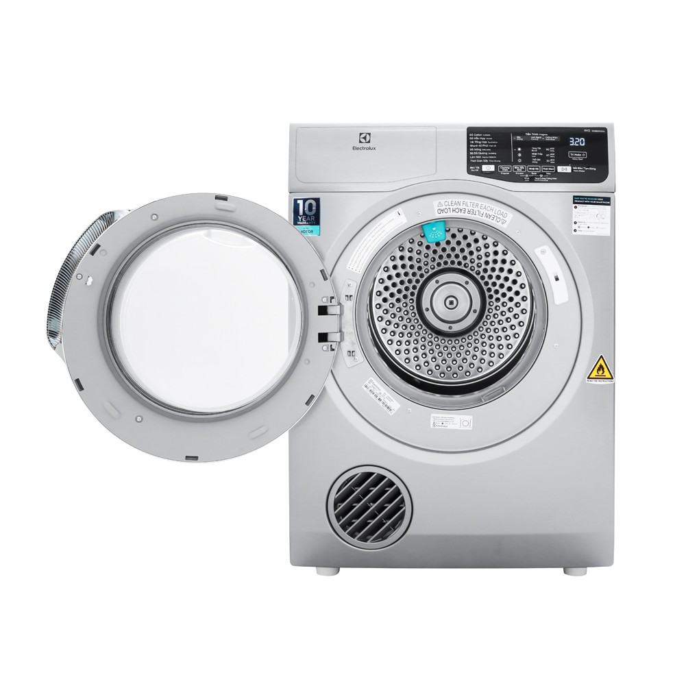 MiỄN PHÍ CÔNG LẮP ĐẶT - EDS805KQSA - Máy sấy Electrolux EDS805KQSA, 8.0kg