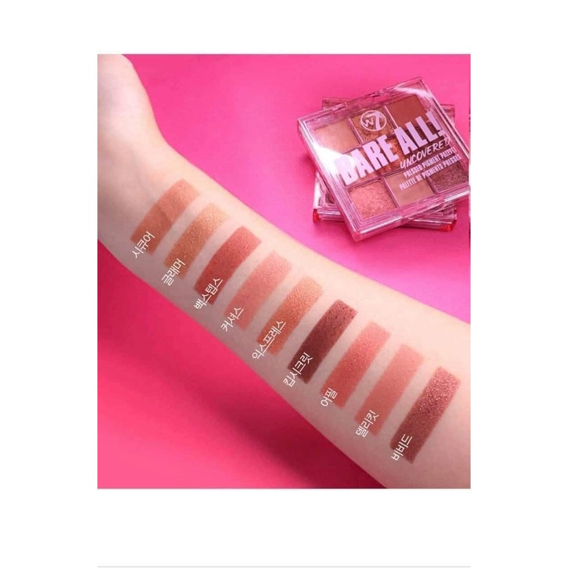 [Hàng trả order, không có dư] BẢNG MẮT 9 Ô W7 BARE ALL PALETTE | BigBuy360 - bigbuy360.vn
