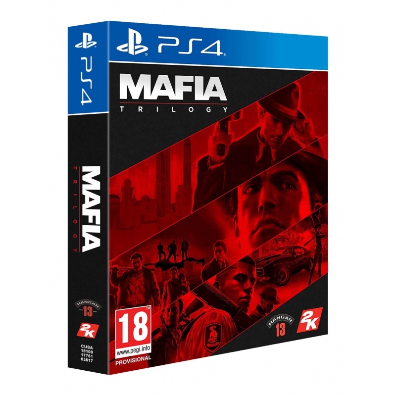 Đĩa Game Ps4 Mafia Trilogy